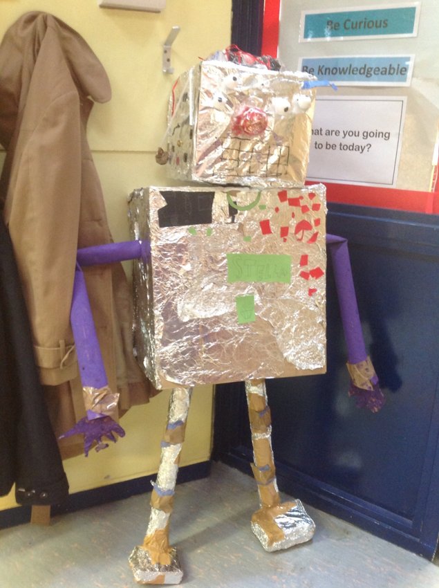 Image of Our class robot